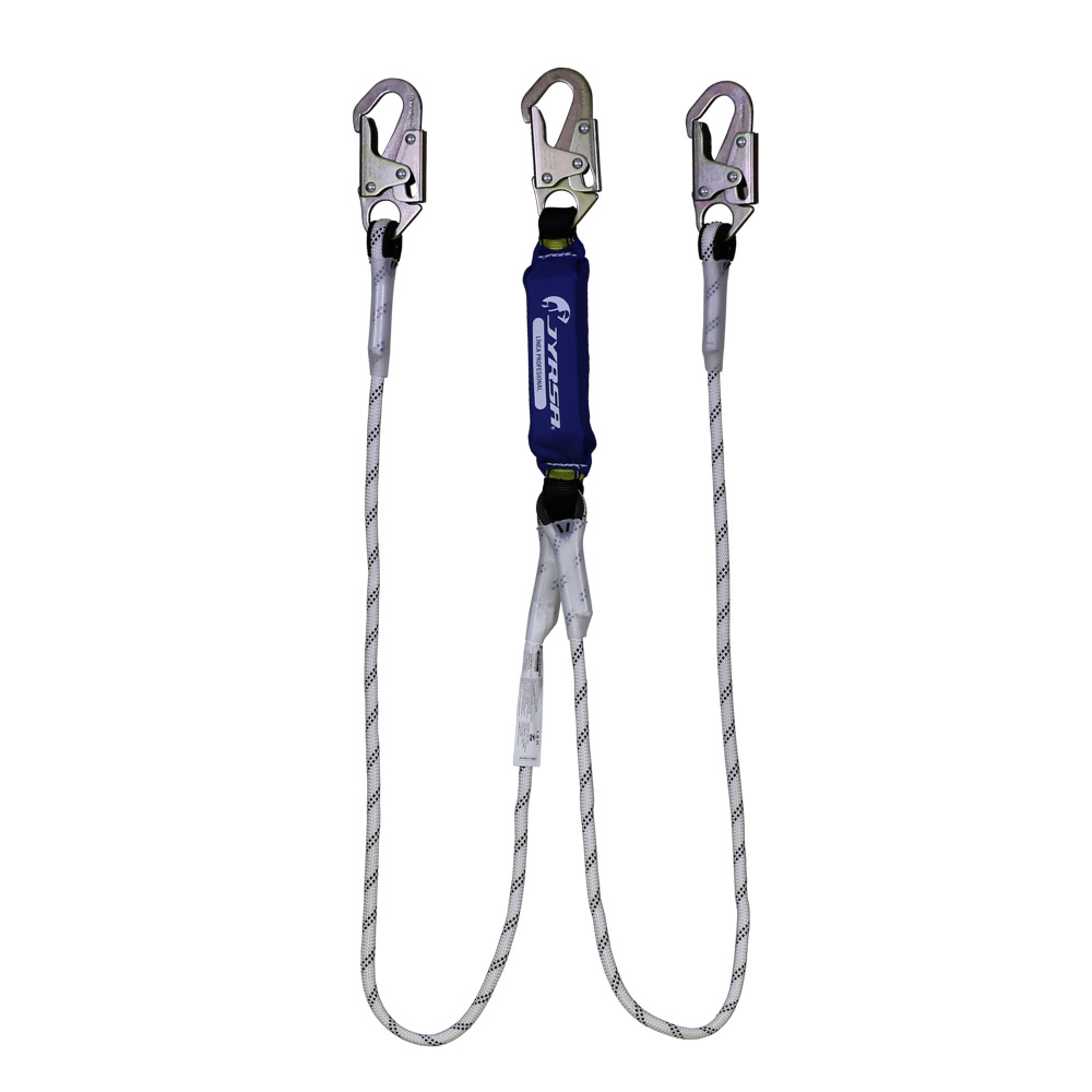 AMORTIGUADOR CON CUERDA DE NYLON DE 1/2 PULG. DOBLE DE 1.83 MTS.