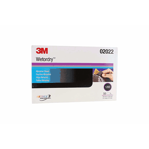 Lija 3M Imper.5.5x9”#1200 2022