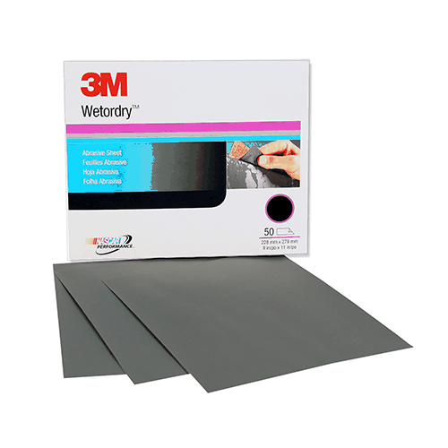 Lija 3M Imper.9x11”#2500 02019