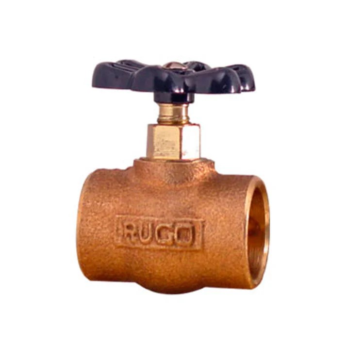 VALVULA GLOBO PARA COBRE DE 19 MM