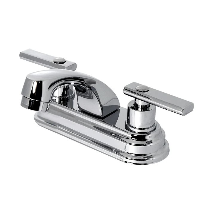 MEZCLADORA  P/LAV. 4" MAN/DANUBIO AC/CROMO