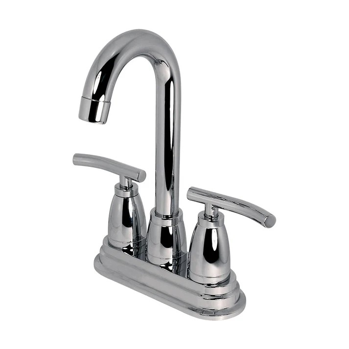 MEZCLADORA LAV.PICO T/BAR ABAT.C/CERAM.90ﾰ A/CROM. M/TUBULAR