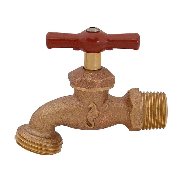 LLAVE MANGUERA ECONOMICA S/PULIR DE 13 MM.