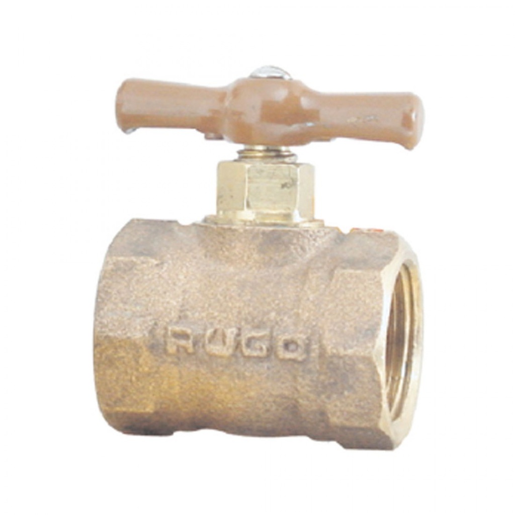 19MM.LLAVE DE PASO SIN PULIR