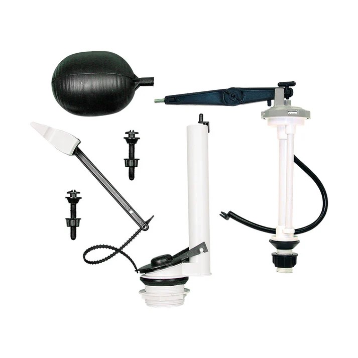 JUEGO ACCESORIOS DE PLASTICO PARA W.C.