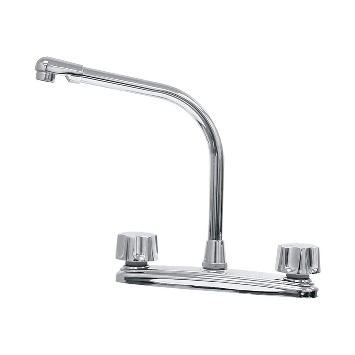 MEZCLADORA FREGADERO AL PISO CUELLO COBRA