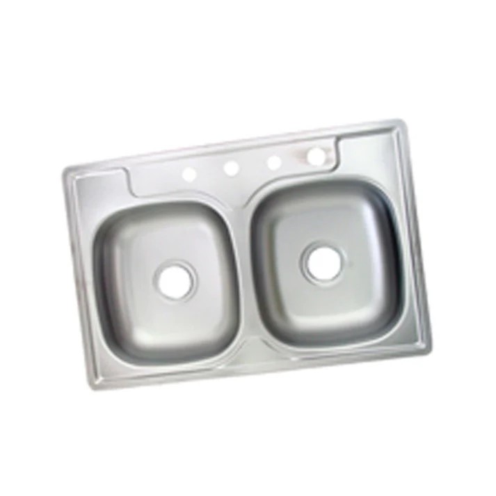 TARJA DE AC.IOX.DOBLE TINA 83.3X48.3 15CM PROF.