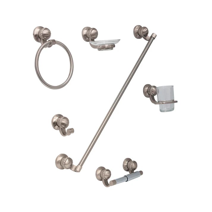 JUEGO ACCESORIOS RUMANIA SATINADA