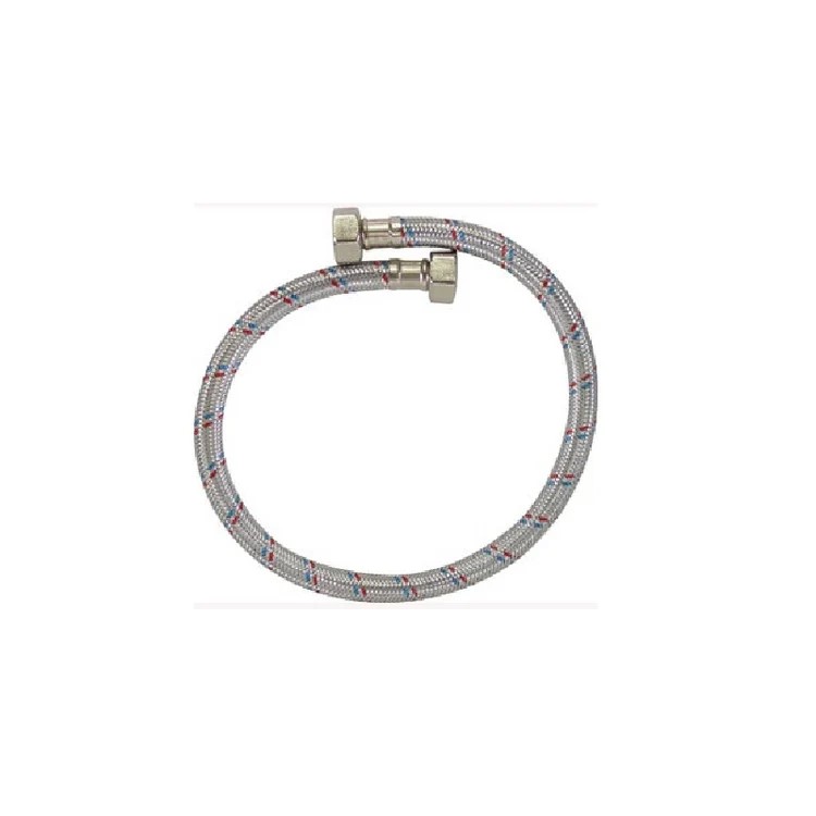 ALIMENTADOR FLEX.P/LAVABO 13X13X40CM AC.INOX. 340