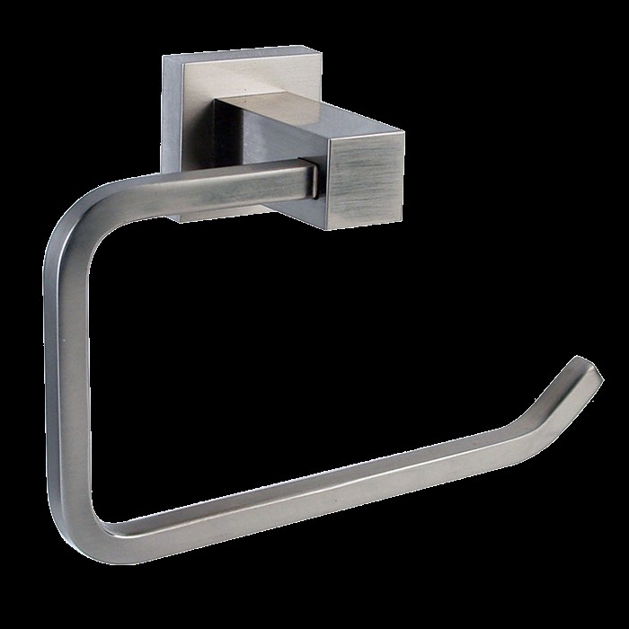 PORTA ROLLO DE LATON ACABADO CROMO