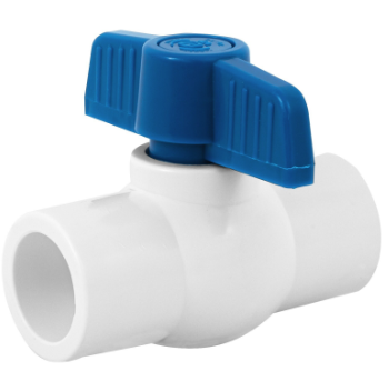 Valvula de esfera de pvc 1/2"para cementar, foset