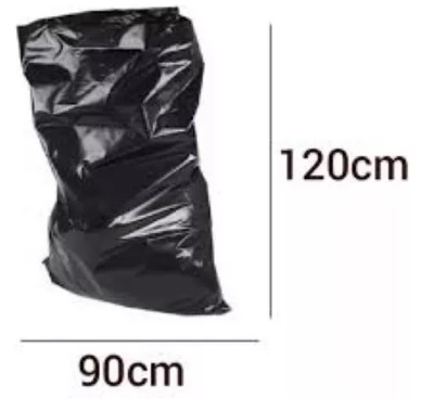 BOLSA BASURA 90 X 120 KG NEGRO