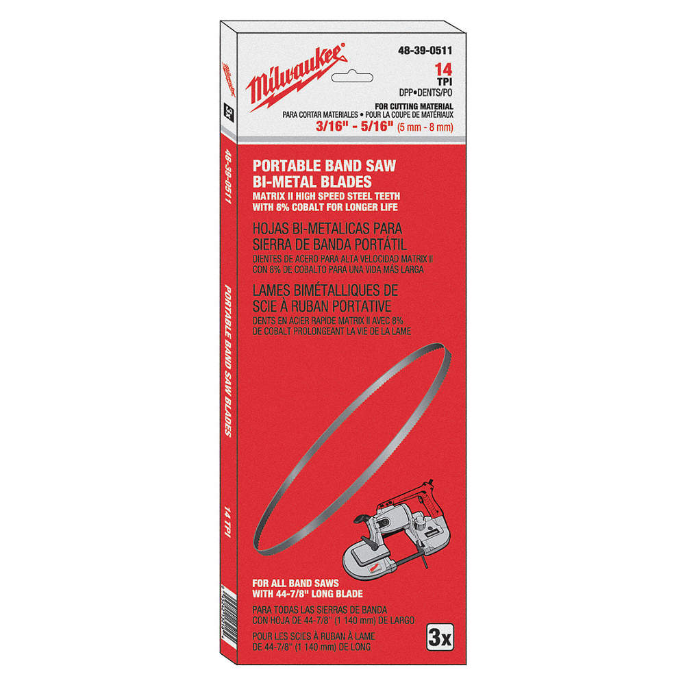 SEG.BANDA MLW.44 7/8”10D.  3pz