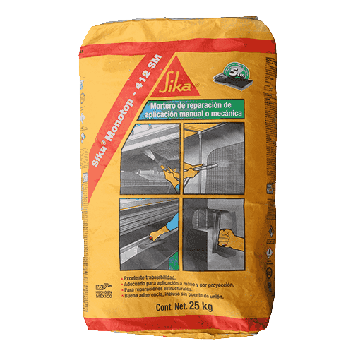 Sika Monotop 412 SM Saco 25kg.
