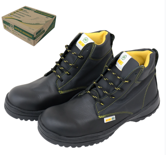 BOTA DE SEGURIDAD INDUSTRIAL DIELECTRICA NEGRA MIMS #28