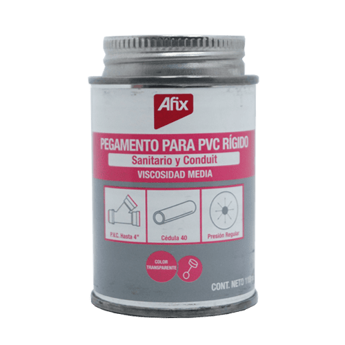 AFIX ADH.PVC SANIT.TRANSP.236ml