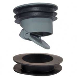 Valvula para coladera anti olores 50mm 2" gris PCB121 Coflex