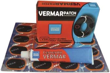 PARCHE EN FRIO PARA VULCANIZADORA C 24 PZ VERMAR