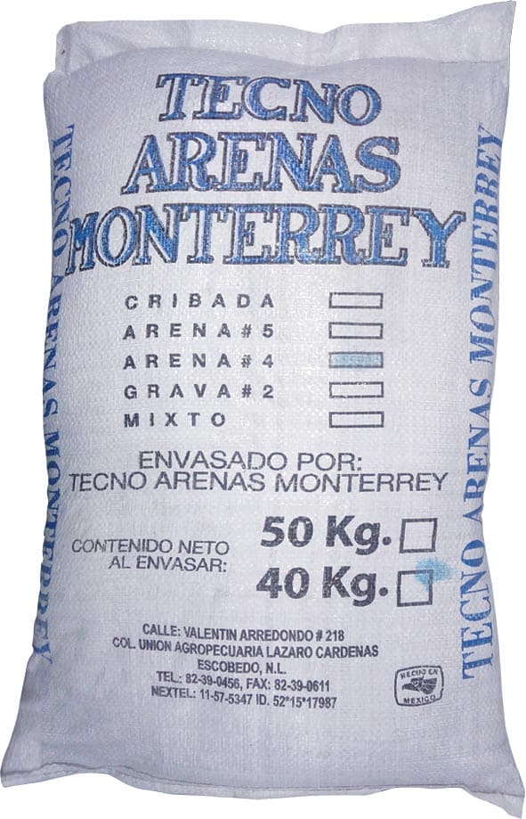 ARENA MIXTA BULTO 40KG