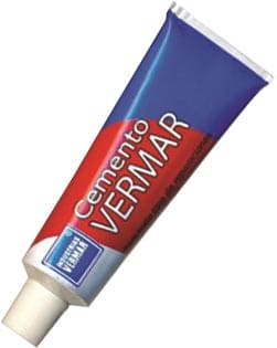 CEMENTO PARA PARCHE BICICLETA TUBO 15 ML. VERMAR