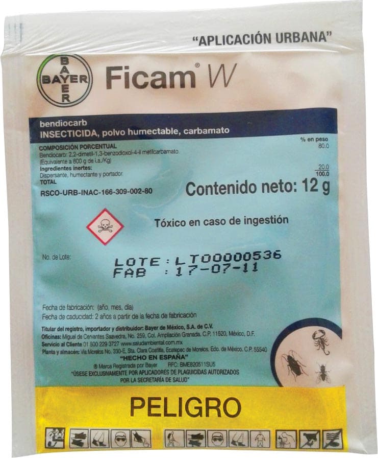 VENENO INSECTICIDA FICAM W 12 GRS. BAYUR031 BAYER