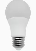 FOCO LED FULGORE PRACTICO 9W  LUZ CALIDA