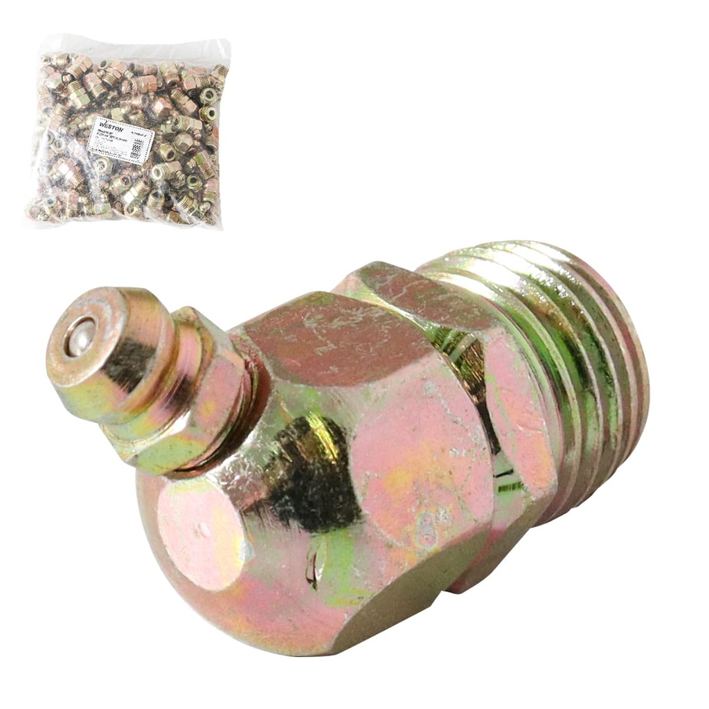 GRASERA 1/4" NPT 90 GRADOS (Precio x pieza - Empaque c/100 pzas)