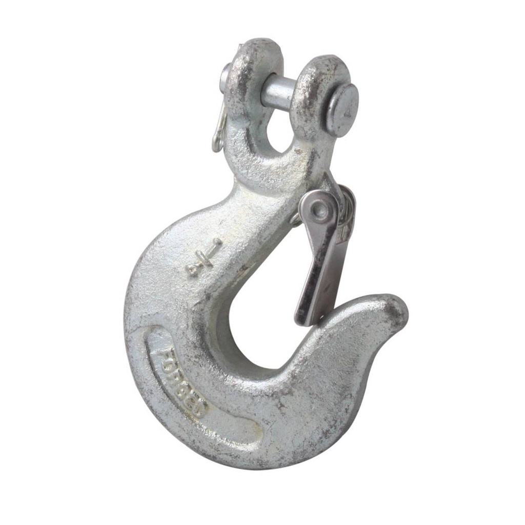 GANCHO FORJADO C/PERNO Y SEGURO 1/2"