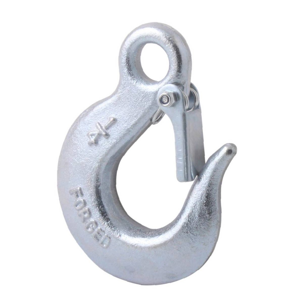 GANCHO FORJADO C/OJO Y SEGURO 1/2"
