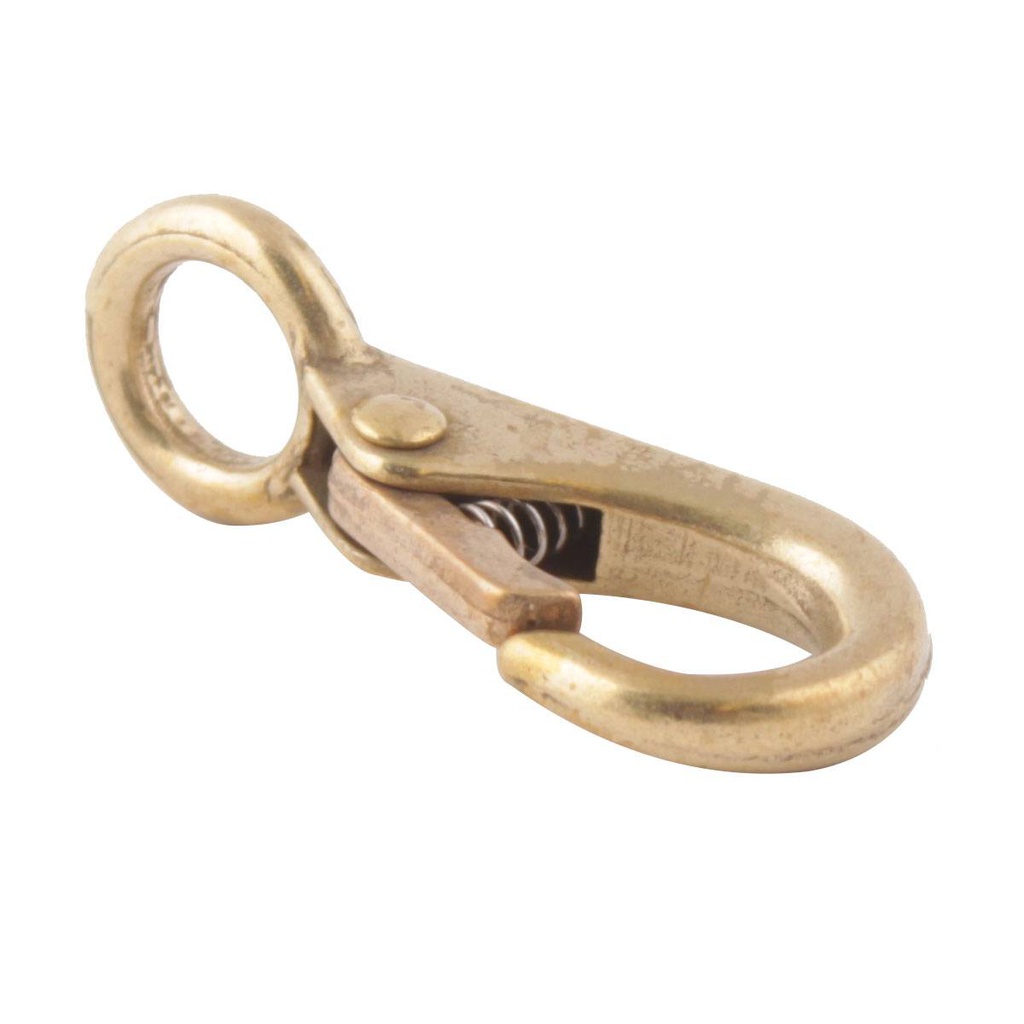 BANDOLA C/GANCHO LATON  OJO FIJO 5/8" (PRECIO X PIEZA - EMPAQUE GRANEL)