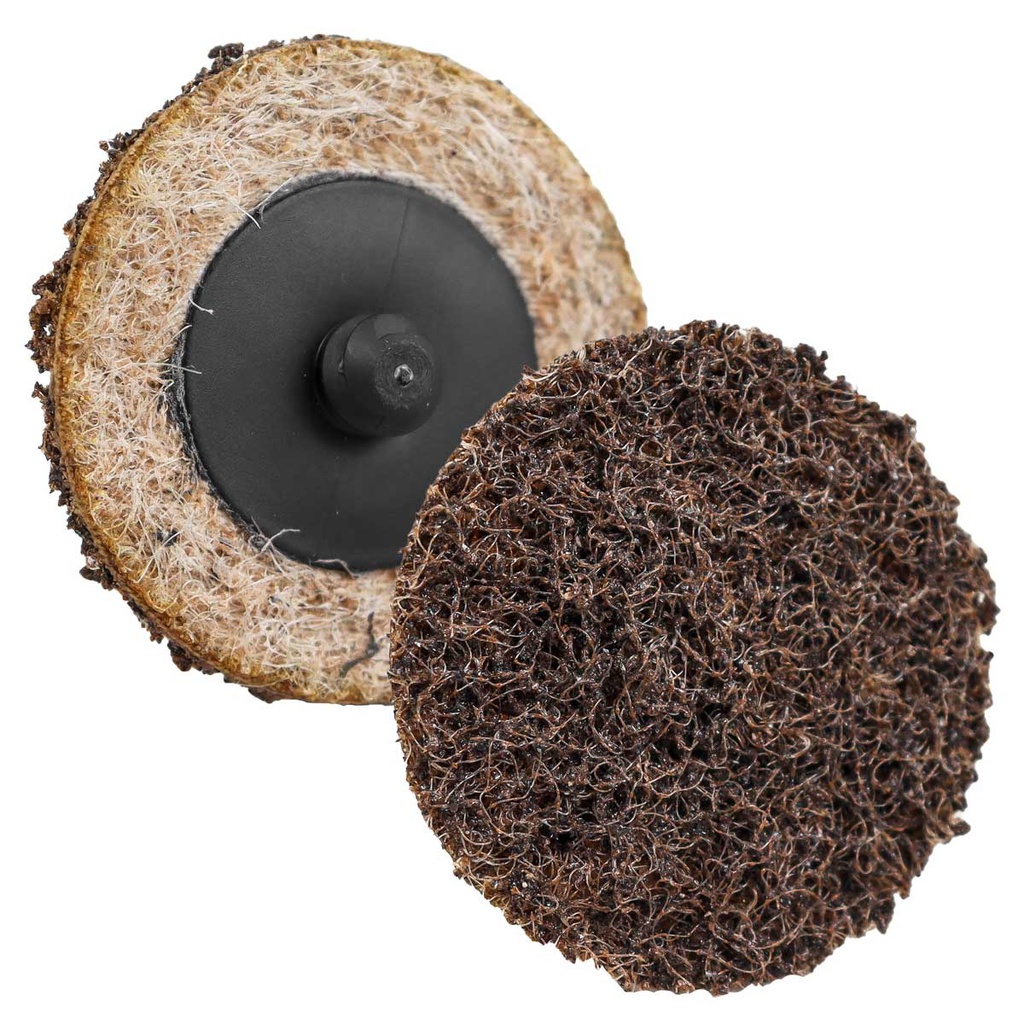 DISCO 3" CAMBIO RAP. FIBRA MARRON (MEDIUM) TIPO R (Precio x pieza - Empaque c/25 pzas)