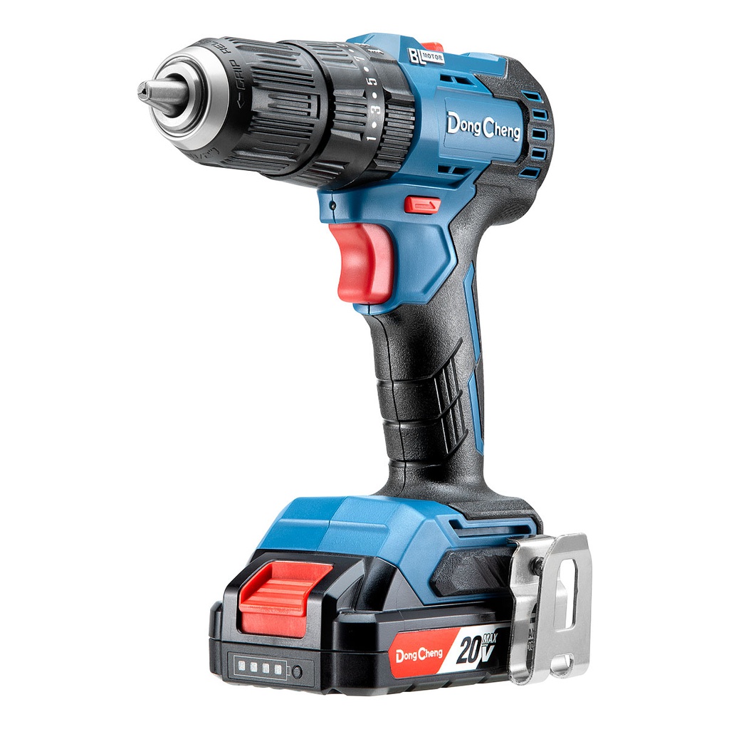 ROTOMARTILLO/ATORNILLADOR INALAMBRICO SIN CARBONES 20V MAX/2.0Ahx2 1/2" 1800 RPM 27000 IPM