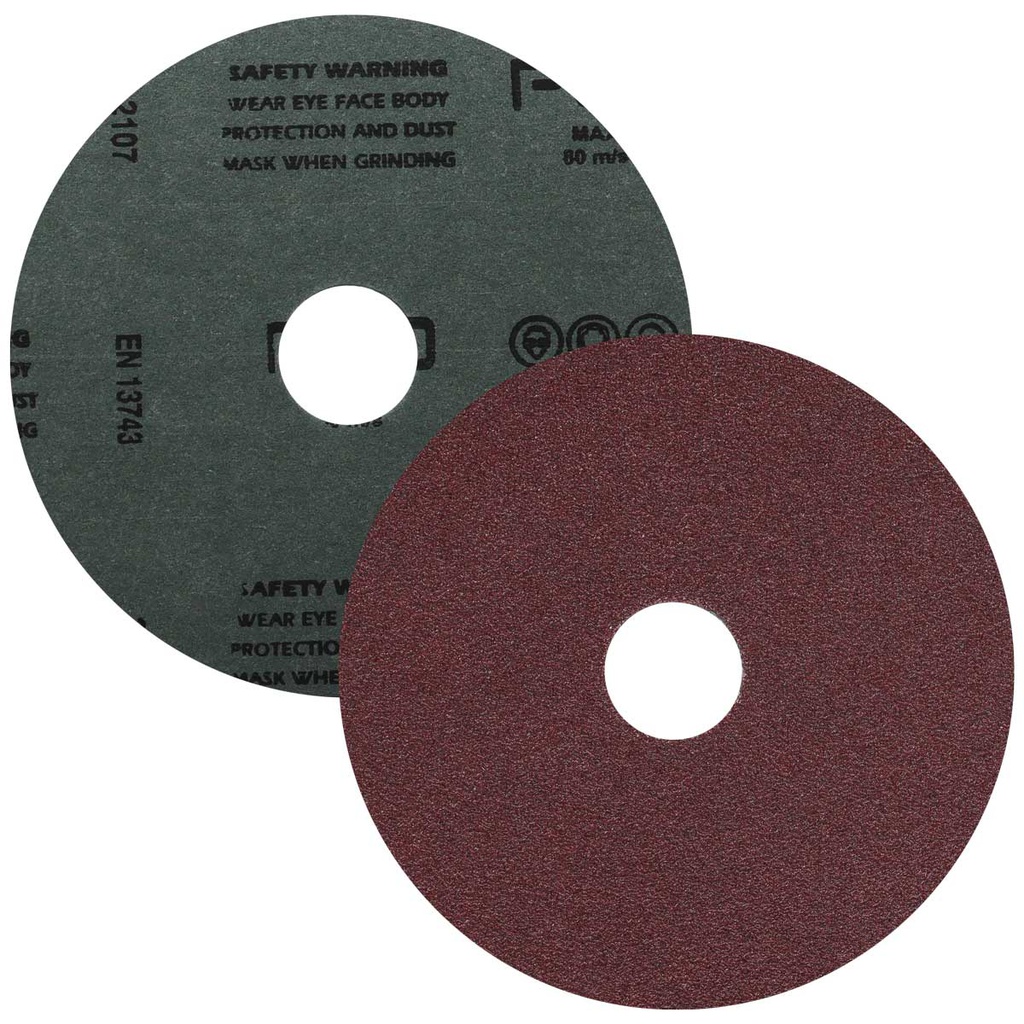 FIBRODISCO AO 4-1/2" X 7/8" G120 (Precio x pieza - Empaque c/25 pzas)