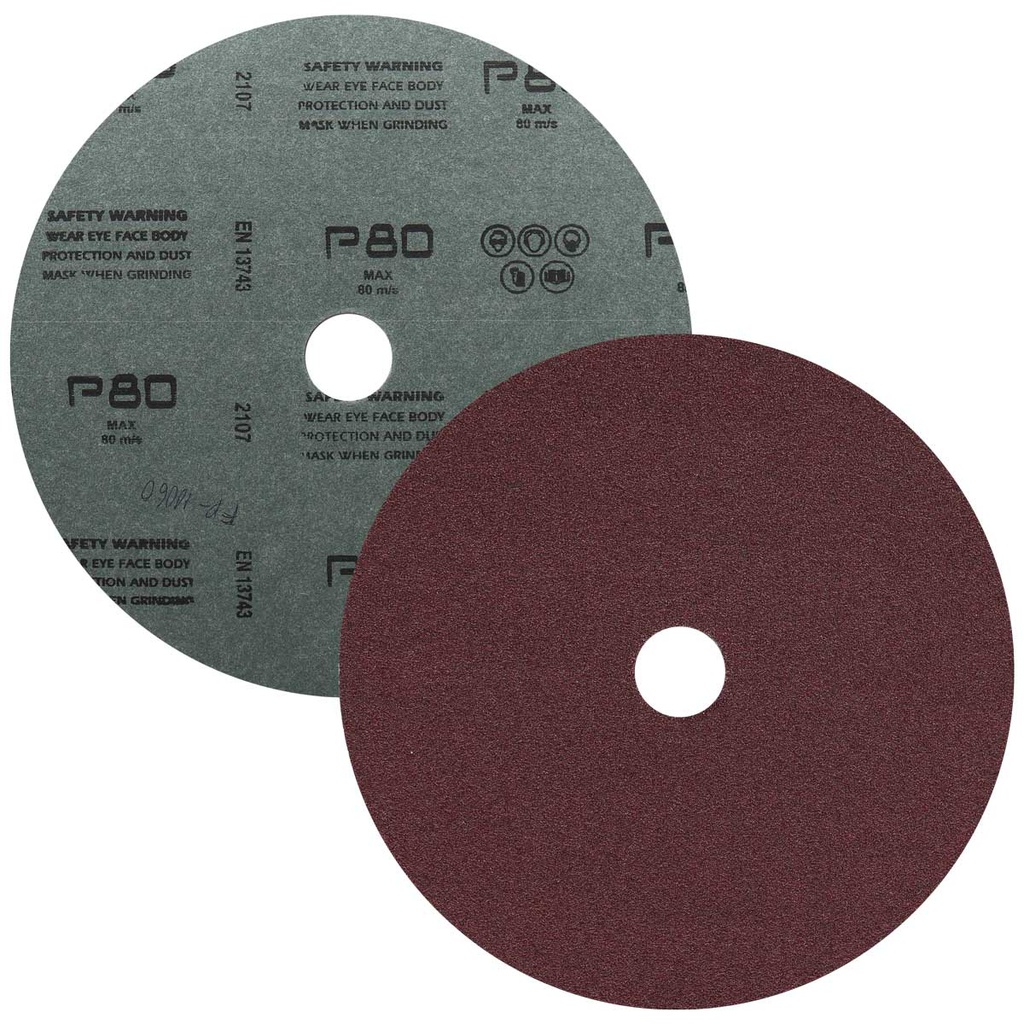 FIBRODISCO AO 7" X 7/8" G060 (Precio x pieza - Empaque c/25 pzas)