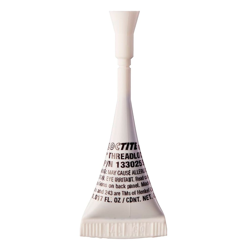LOCTITE 243 FIJADOR DE ROSCAS RESISTENCIA REMOVIBLE 0.5 ml