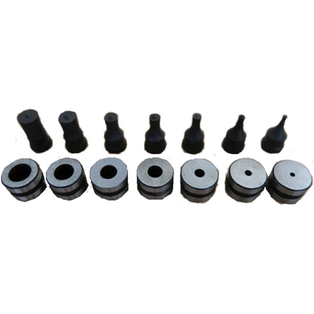 JUEGO DE 7 PUNZONES 7PZS 1-1/16", 13/16", 11/16", 9/16", 7/16", 5/16",3/16"