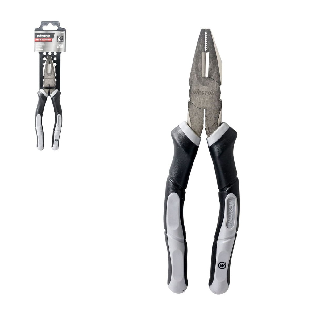 PINZAS DE ELECTRICISTA 8" (CAJA C/6 PZAS - PRECIO X PIEZA)