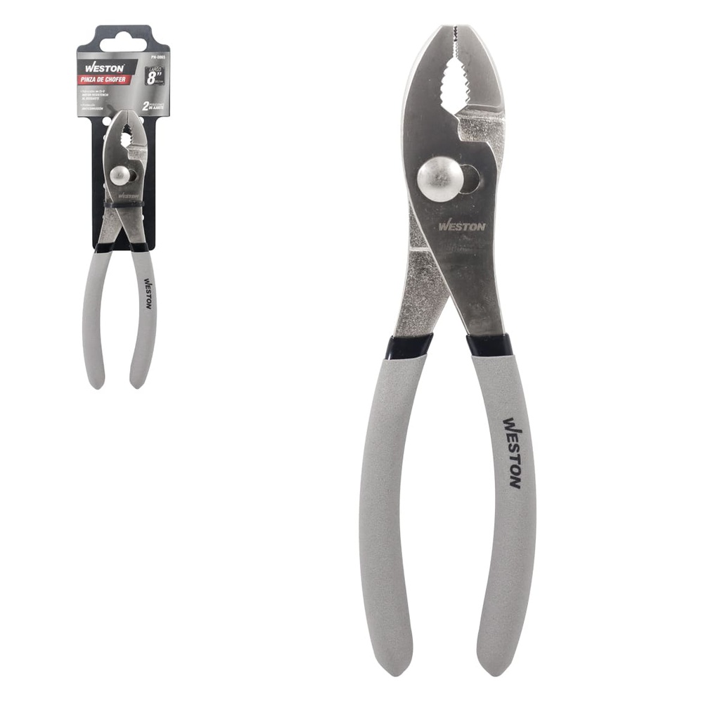 PINZAS DE CHOFER 8" (CAJA C/6 PZAS - PRECIO X PIEZA)