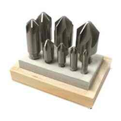 AVELLANADOR JUEGO  8 PZAS. 82° 6 FILOS (1/4",5/16",3/8",1/2",5/8",3/4",7/8",1") AAV