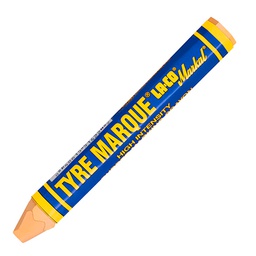 [STM-051421] MARCADOR DE CERA TYRE MARQUE AMARILLO (CAJA C/12 - PRECIO X PZA)