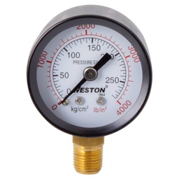 [W-10020] MANOMETRO 2" 1/4" NPT 160 LBS/11KGS.