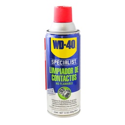 [WD-56008] WD-40 SPECIALIST LIMPIADOR DE CONTACTOS NO FLAMABLE 13 OZ (CAJA C/12 PZAS - PRECIO X PIEZA)