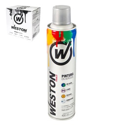 [WM-0225] PINTURA AEROSOL PLATA METALICO 400ml           