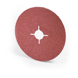 [Z-14023] DISCO DE LIJA C50 BARRENO 4.5" X 7/8" CERAMICS METAL VSM XF760 4 RANURAS