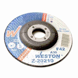 [Z-20210] DISCO D/CORTE P/METAL 4-1/2" x 1/8"(3.17) x 7/8" F42 (Emp. c/10 Pzas - Precio x Pza)