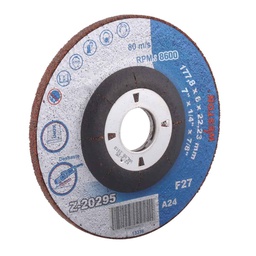 [Z-20295] DISCO D/DESBASTE P/INOX. 7" x 1/4"(6.35) x 7/8" F27 (Emp. c/5 Pzas - Precio x Pza)