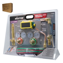 [Z-62560] JUEGO PARA CORTE Y SOLDADURA TIPO HARRIS (BLISTER)