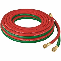 [Z-63155] MANGUERA CUATA 1/4" OXIACETILENO - ROLLO 15 M