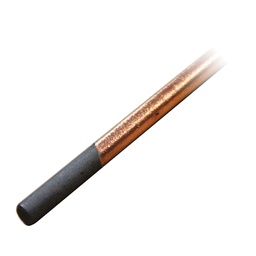 [Z-65240] ELECTRODO CARBON REDONDO 1/4"X12 (50 PZS.)