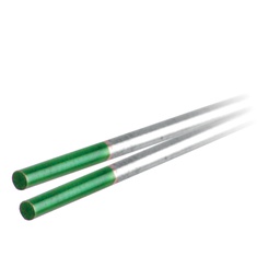 [Z-65320] ELECTRODO D/TUNGSTENO VERDE PURO 1/16" X 7" (Precio x Caja - caja c/10 piezas)